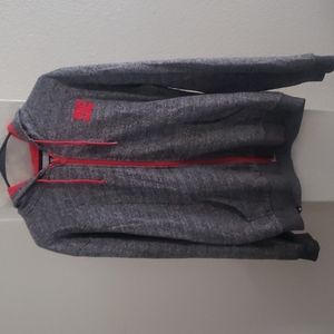 DC zip up sweater